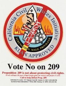 Civil Rights — Prop 209