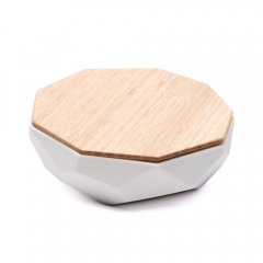 Jewellery Dish - Ceramic & Wood