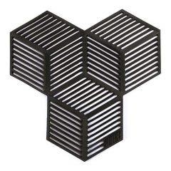 Geometric Silicone Coaster Set