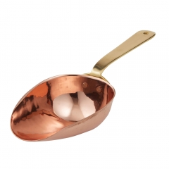 Copper-Plated Scoop with Brass Handle - Medium or Large