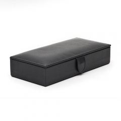 Leather Cufflink Box