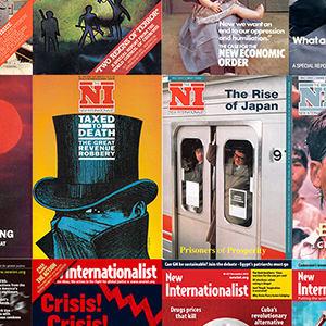 Old covers of New Internationalist