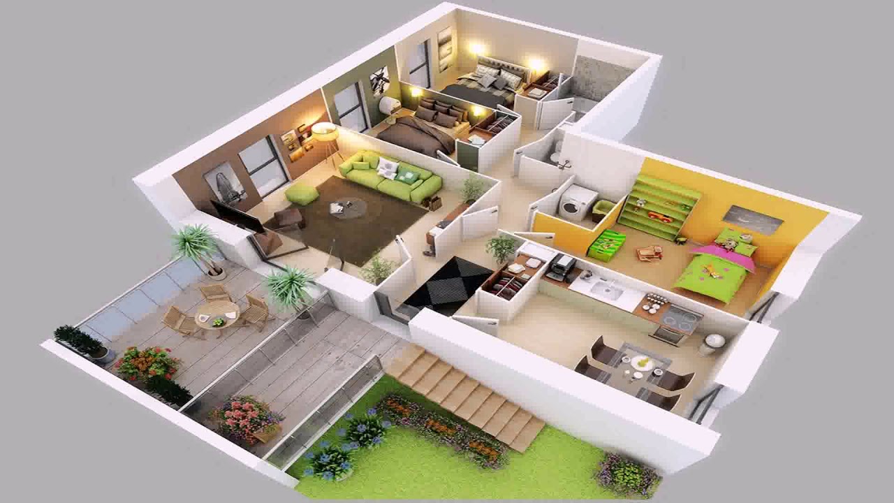 Bedroom House Plans D Youtube