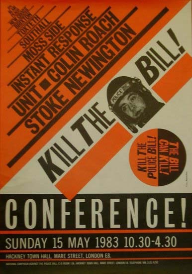 Kill the Police Bill. 1983