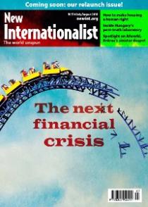 New Internationalist Magazine: front cover