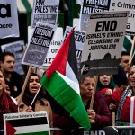 London Gaza protest
