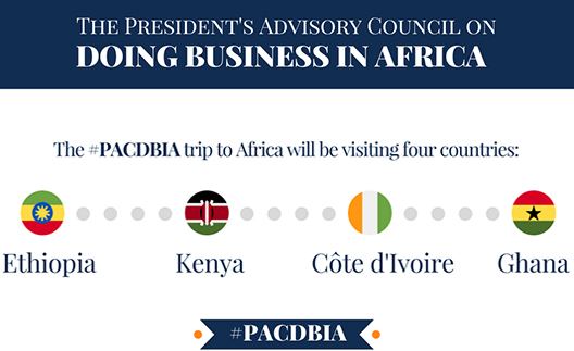 PACDBIA Will visit Ethiopia, Kenya, Cote d'Ivoire and Ghana