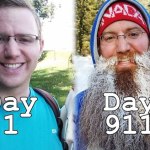 Timelapse of Man Growing a Massive Beard While He and His Wife Travel  911 Days Around the World