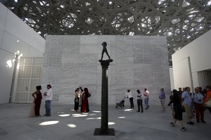 The Louvre Abu Dhabi has opened to the public after a decade-long wait