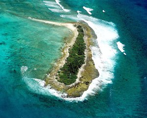 File - West Island, part of the Diego Garcia group.