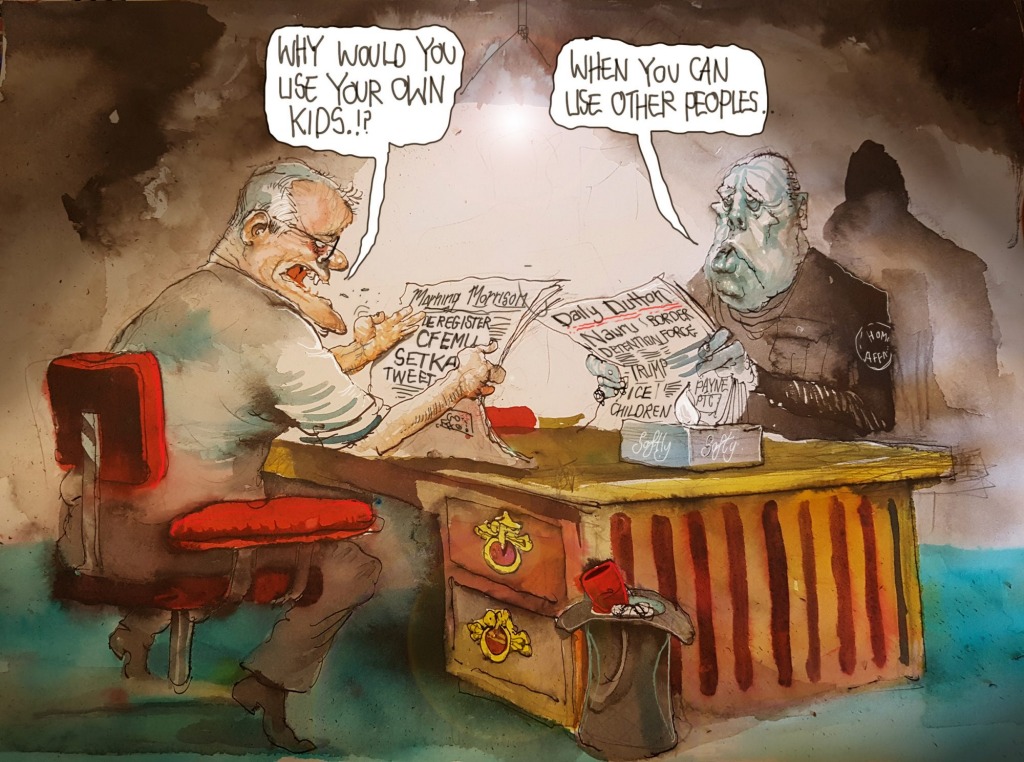 David Rowe's cartoon. September 4, 2018.