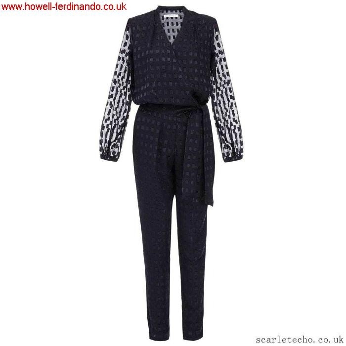 Odalla - Lurex Navy Perdurable Jumpsuit 06871685 FJLPVX1349