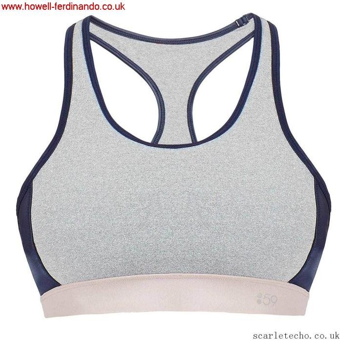 Daphne Grey High Usable - Sports Impact 08687424 Bra AFIJLORX27