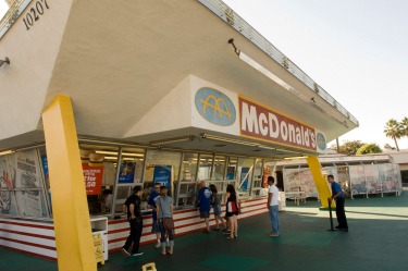 Home of McDonald's - Downey, California: The original McDonald's restaurant – which was a barbecue drive-in - no longer ...