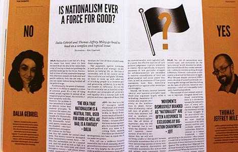 New Internationalist relaunch print magazine