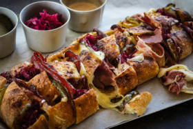 Footy finals food: Share-friendly snacks for the match (feat. this reuben pull-apart)