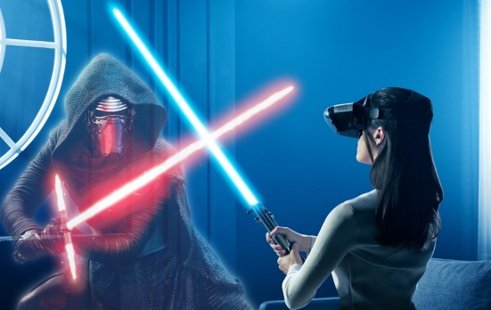 Virtual reality fans will love the Lenovo Star Wars: Jedi Challenges set, that includes the Mirage AR headset, a ...