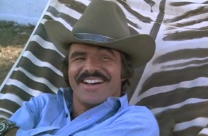 Reynolds in Smokey and the Bandit.