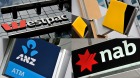 **RETRANSMISSION OF IMAGE ID 20151027001192752040 RESIZED** A composite image of signage of Australia's 'big four' banks ...