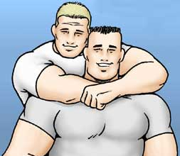 gay cartoon, gay comic, James Asal Jr.