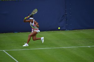 Naomi Osaka during Aegon Classic 2016 (Day 1)