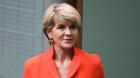 Former Australian Foreign Minister Julie Bishop arrives for House of Representatives Question Time at Parliament House ...