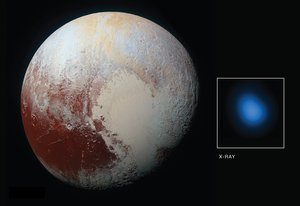 The first detection of Pluto in X-rays has been made using NASA's Chandra X-ray Observatory