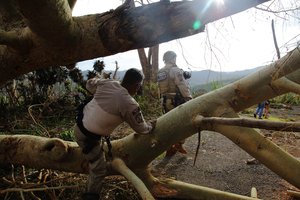 CBP Conducts Search and Rescue in Mountains of Puerto Rico after Hurricane Maria