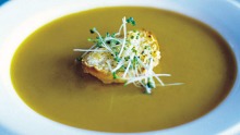 Curried pumpkin soup