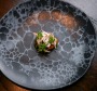 Sweetbreads with shiitake and buckwheat glaze.