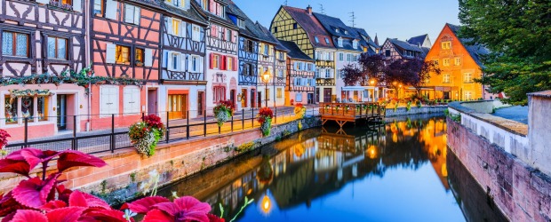 Strasbourg in France has pretty half-timbered gingerbread-style houses.