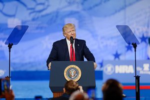 President of the United States Donald J. Trump at CPAC 2017 February 24th 2017 by Michael Vadon 03