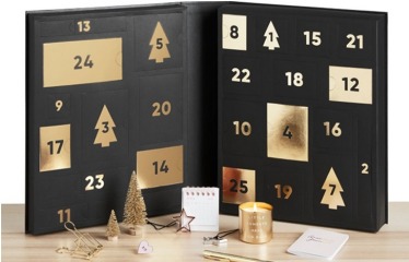 kikki.k lovers' advent calendar, $149.95. Stockist: <a href="http://www.kikki-k.com" target="_blank">www.kikki-k.com</a>