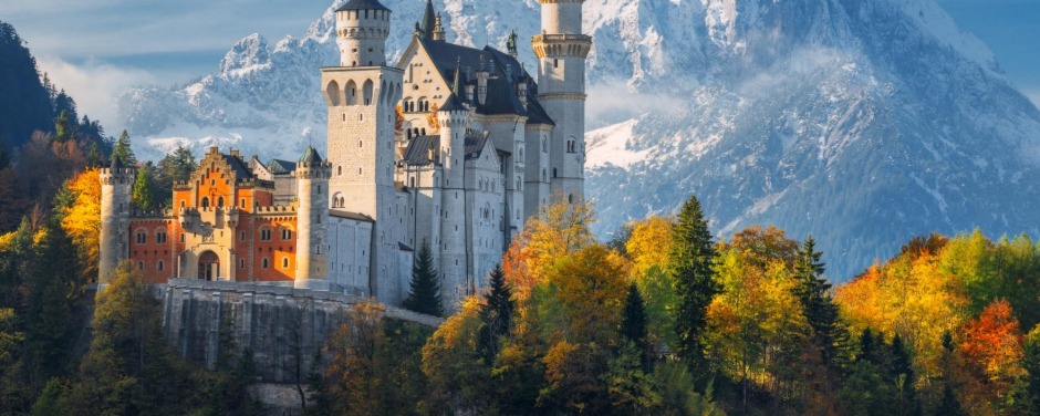 Neuschwanstein is the epitome of a fantasy castle.