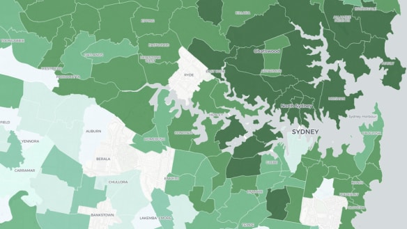 How much you earn is not always reflected by the suburb you live in