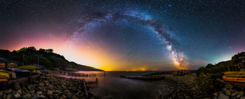 "Galactic Rainbow" Niton, Isle Of Wight