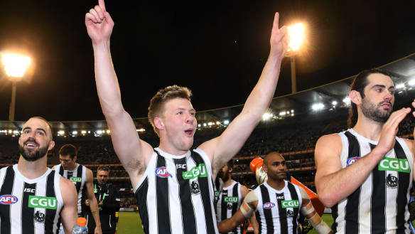 A Collingwood flag is no longer a Pie in the sky