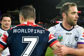 Smith shakes hands with Cronk and denies fallout