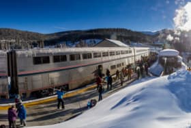 A resurrected snow train is rolling to the 'last affordable ski town'