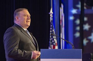 Secretary Michael R. Pompeo delivers remarks at the 13th Annual Values Voter Summit, in Washington D.C., September 21, 2018