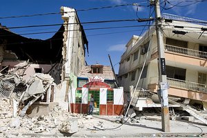 Haiti Earthquake building damage