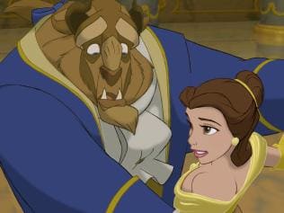 A scene from 1991 animated film 'Beauty and the Beast'.