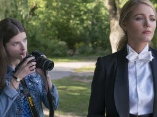 L-R: Anna Kendrick as Stephanie and Blake Lively as Emily in a scene from film A Simple Favour