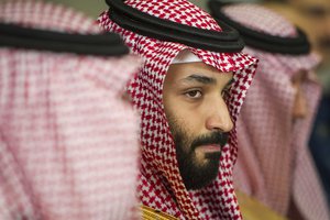 Saudi Crown Prince Mohammed bin Salman meets with Defense Secretary Jim Mattis 