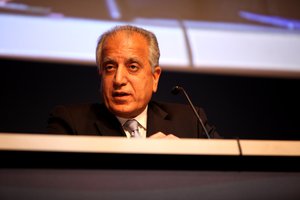 Zalmay Khalilzad speaking at the 2012 CPAC in Washington, D.C.