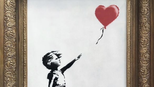 'It worked every time': Banksy reveals half-shredded artwork was an accident