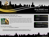 Night City Wordpress theme 