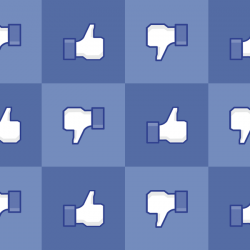 Facebooks thumbs up thumbs down