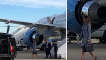 Melania Trump's Plane Suffers Mechanical Failure, Returns to Andrews Air Force Base