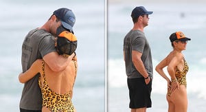 Chris Hemsworth's in Full PDA Mode with Wife Elsa Pataky in Australia 